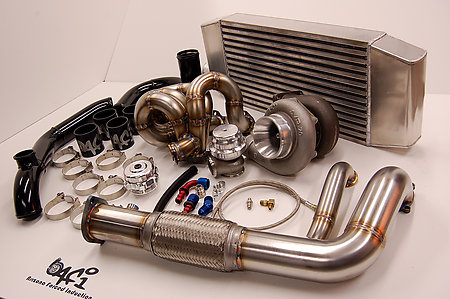 AFI Bottom Mount Turbo Race Kit Acura Integra D/B Series 86-01